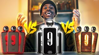 Ranking Top Clone Fragrances! AFNAN 9pm vs AFNAN 9pm Rebel vs AFNAN 9pm Elixir 
