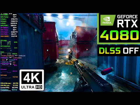 COD Modern Warfare 2 Multiplayer (Map - HardCore Shipment) | RTX 4080 | 4K MAX Settings (DLSS OFF)