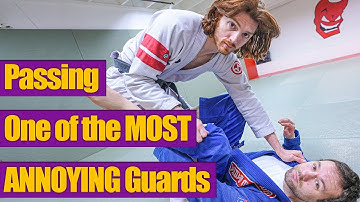 How to Pass one of the most Annoying Guards in Jiu Jitsu