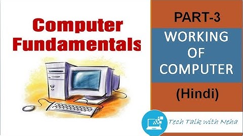 Computer Fundamentals| Part-3 | Input and output devices |Working of computer (CPU)| Booting Concept