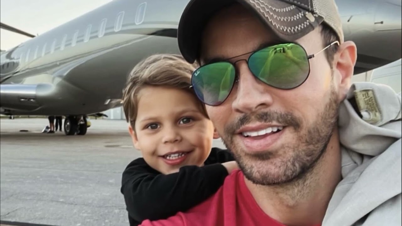 «Мой мужчина». Анна Курникова показала своих детей и поздравила Энрике Иглесиаса с Днём отца.