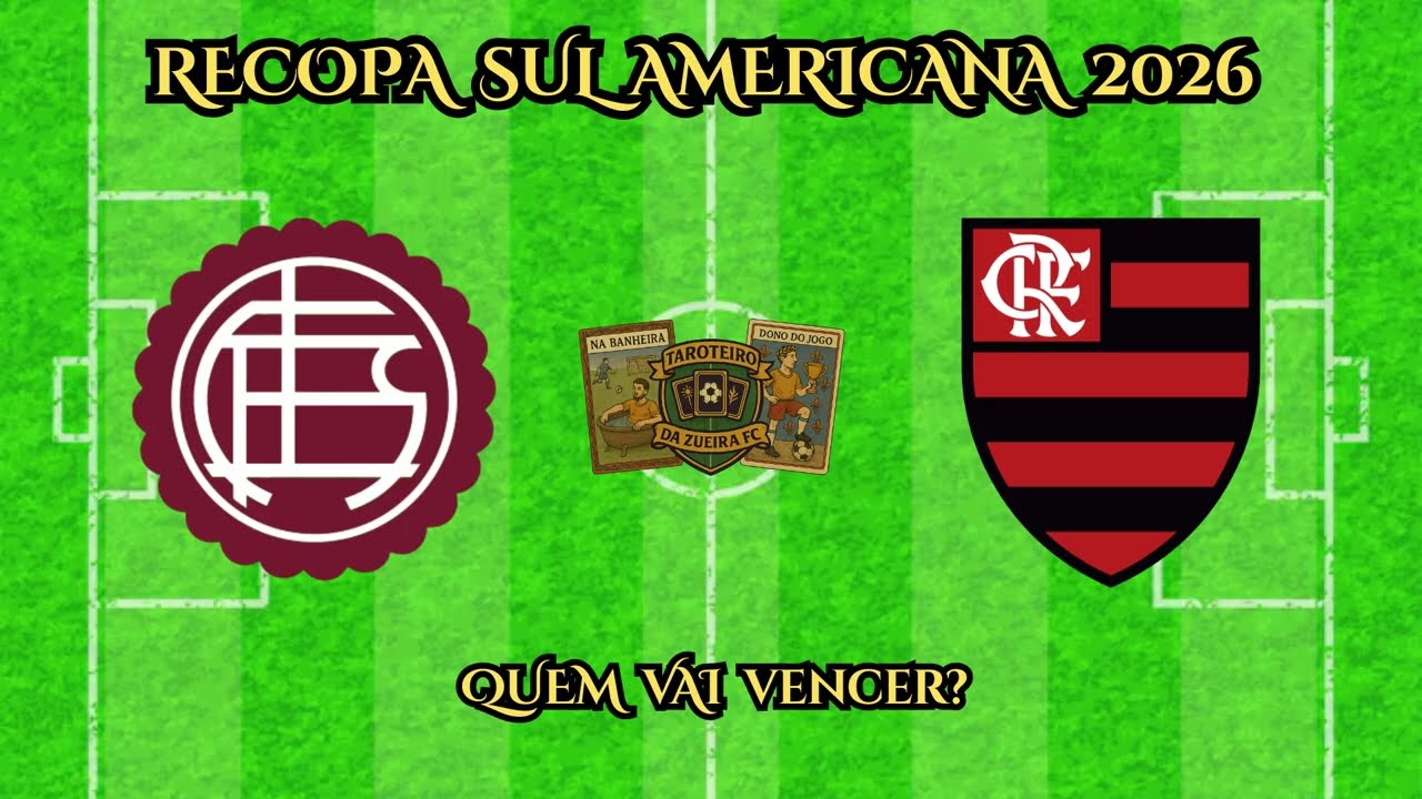 LANUS X FLAMENGO! RECOPA SUL AMERICANA! O QUE AS CARTAS IRÃO REVELAR?