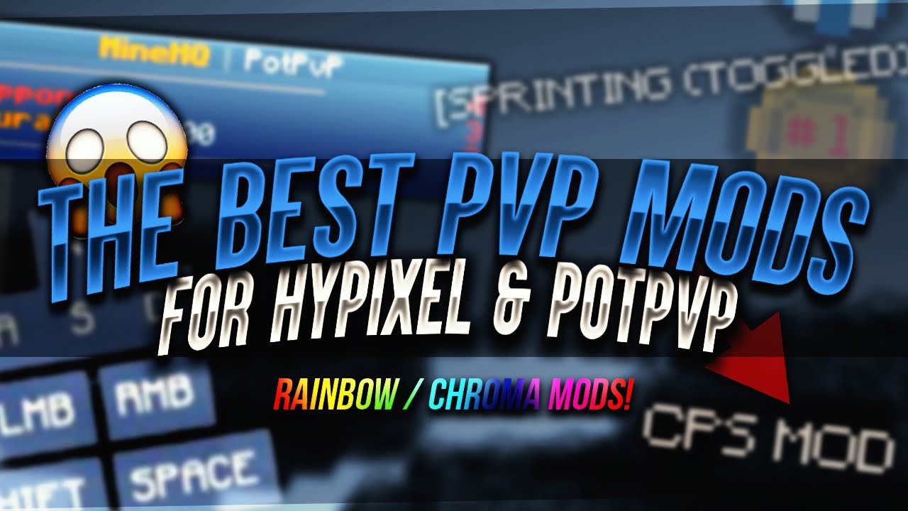 NEW BEST HYPIXEL & POTPVP PVP MODS RELEASE 🔥 (CHROMA 