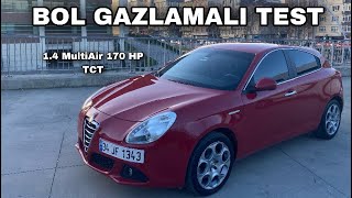 Bol Gazlamalı Alfa Romeo Giulietta | 1.4 MultiAir 170 HP TCT | Performans Ve Viraj Testi | 220+KM/H