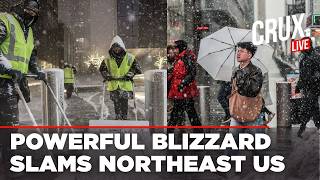 LIVE | Winter Storm Batters US Northeast, Dangerous Blizzard Alert for East Coast, Travel Ban in NYC
