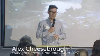 Alex Cheesebrough - Fulbright NZ Lightning Talks, 24 October 2019.