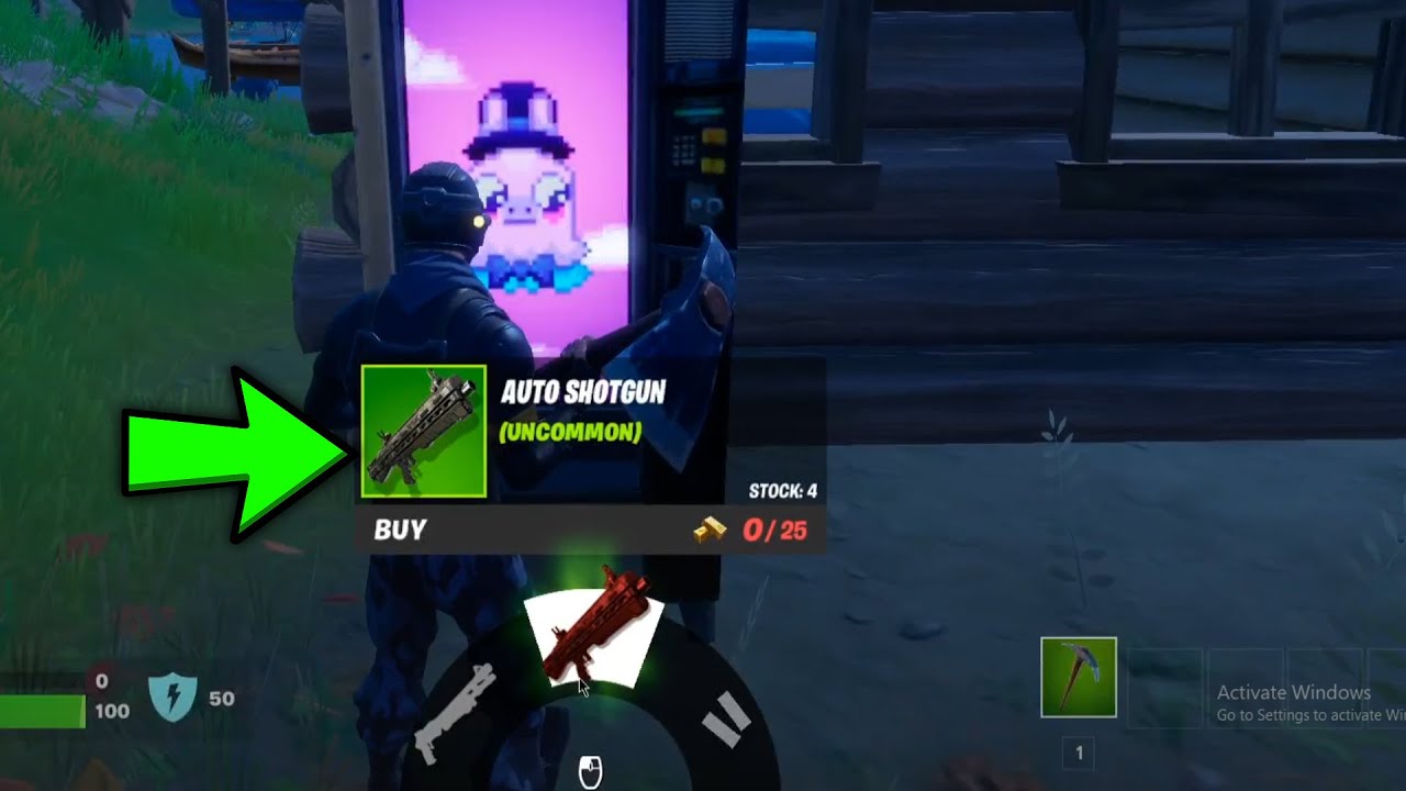 Stage 1 of 20 - Vending Machine Purchases || Fortnite Milestone Quests