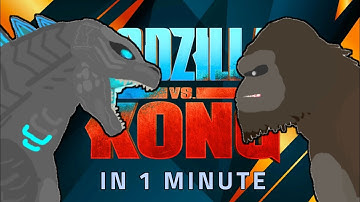 [DC2] Godzilla vs Kong 2021 in 1 Minute