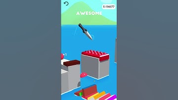 Slice It All! Best Walkthrough New Knife Level Part 87 #shorts