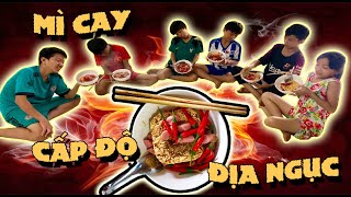 Anh Ba Phải | Thử Thách Ăn Mì Cay Cấp Độ Địa Ngục - Khè Ra Lửa | Eat Spicy Noodles