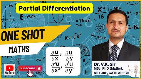 Partial Differentiation | partial derivatives engineering mathematics | maths-I | vkmpoint