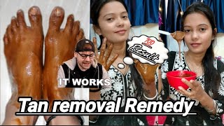 Viral Tan Removal Remedy How To Remove Tan घरल नसख पहल बर स ह फरक दख 100% Result