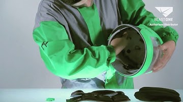 How to remove and replace the helmet padding of the RPB Nova 3 respirator