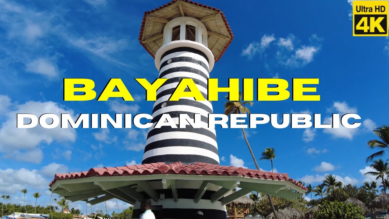 Walking Dominicus Beach Bayahibe Dominican Republic 4K 🇩🇴