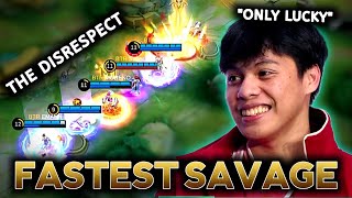 The Disrespect! PH Import Delivered the Fastest Savage in MPL Indonesia History vs EVOS 😱