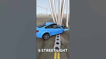 Cars VS 20 Street Light #beamngdrive #meme #memes #car #game #games #tiktok
