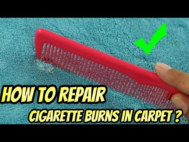 Repair Cigarette Burn in Carpets : 3 Steps - Instructables