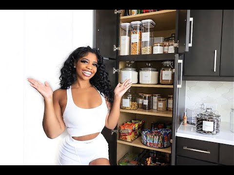 Extreme Pantry Organization | Organizing Vlog