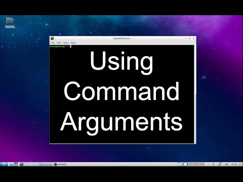 Command Line: Arguments