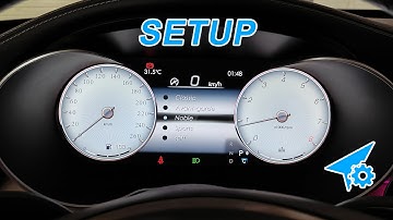 How to Setup the Mecedes C Class W205 X253 Digital instrument cluster of PEMP