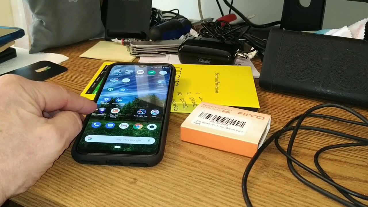 Unboxing A Tempered Glass Screen Protector For The Mia3 And Soft Foam Eartips