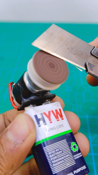 Kiat Hidup Motor Dc yang Luar Biasa | Eksperimen Motor Dc • Baterai Motor Dc