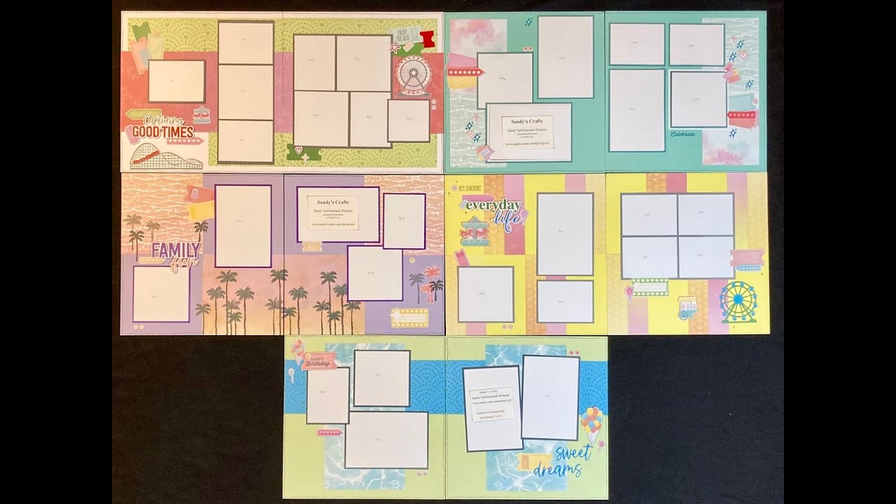 Beach Boardwalk 10 Page