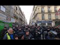 Manif Gilets jaunes stoppée - Samedi 19 Février 2022, PARIS