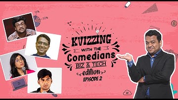 KVizzing With The Comedians - BizTech Edition | QF2 ft. Karunesh, Prashant,  Prashasti & Sumit