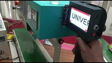 ON LINE BATCH CODING MACHINE