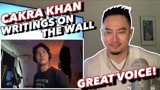 CAKRA KHAN COVERS “WRITINGS ON THE WALL”  (SAM SMITH) | REACTION