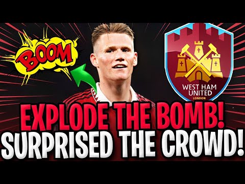 💥THE BOMB IS OUT! JUST ADVERTISED! LAST MINUTE HIRING!🔥LATEST WEST HAM UNITED NEWS