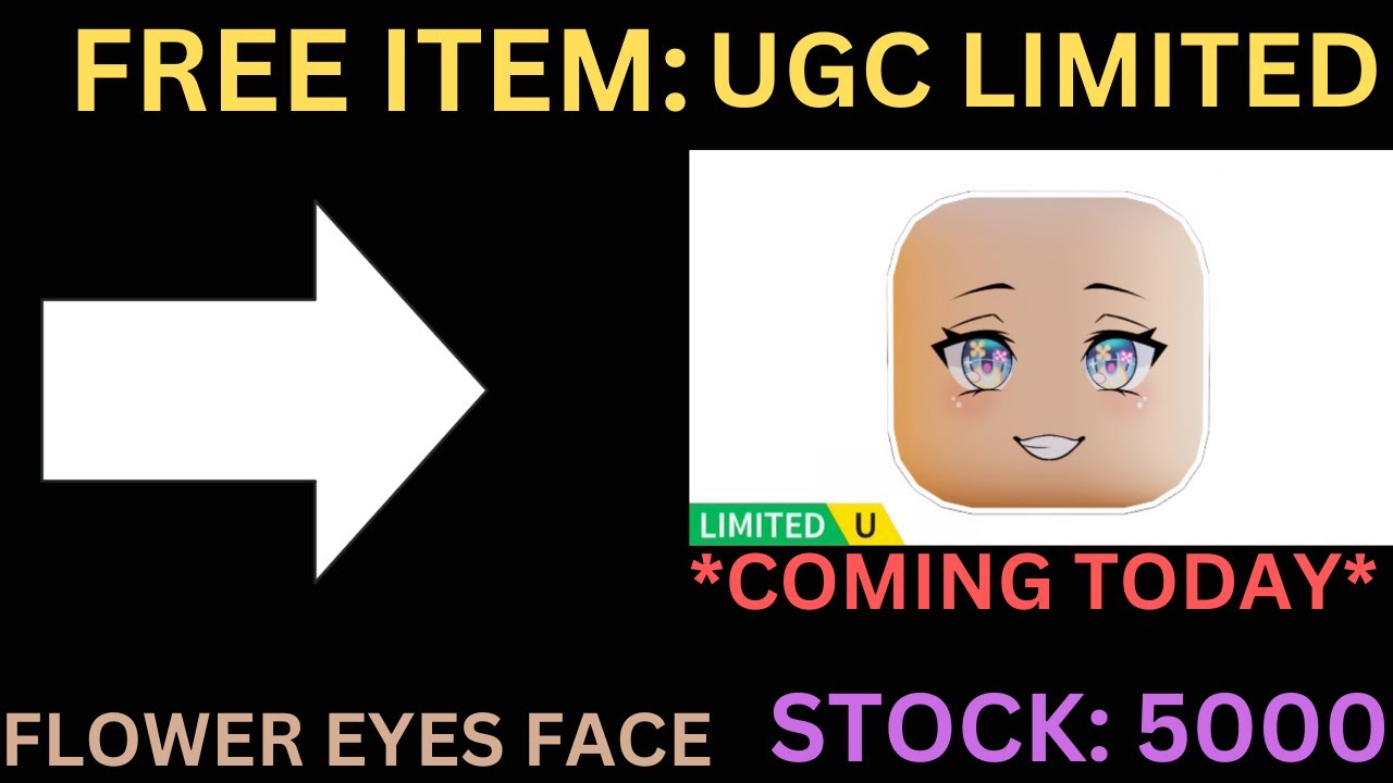 RBXNews on X: FREE UGC LIMITED: The Angry Face releases 4/13 @ 6