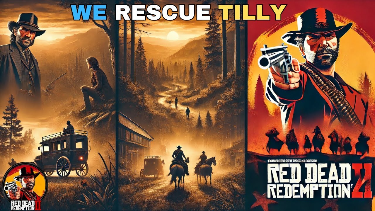 Rescuing Tilly & Epic Stagecoach Bounty | Red Dead Redemption 2 ...