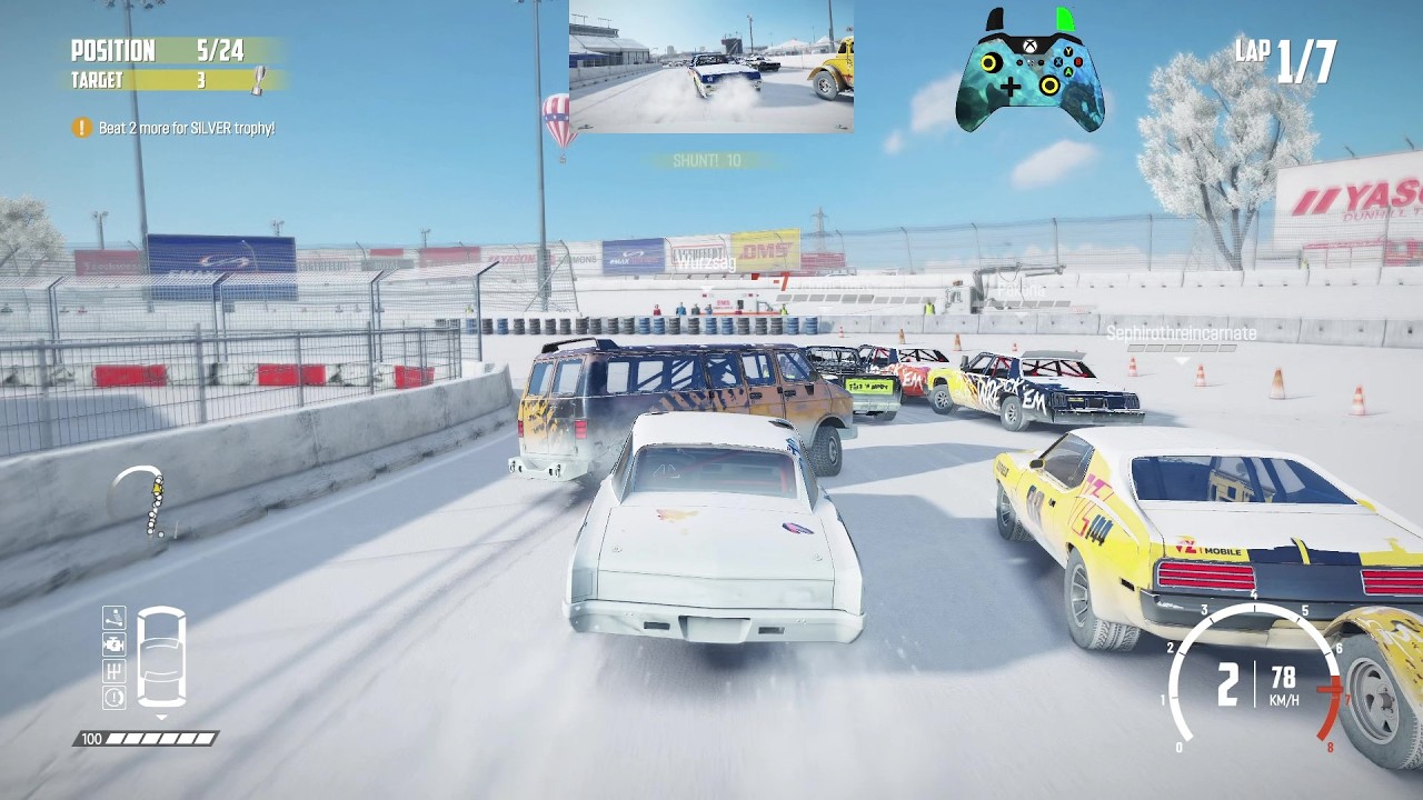 Wreckfest 26.03.02 Roadcutter Rumble Race - Big Valley Speedway Figure 8