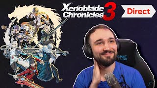 Xenoblade Chronicles 3 Nintendo Direct | Live Co-Stream Reaction