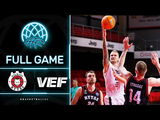 Basket Champions League : Le BC Rytas Vilnius se reprend face au