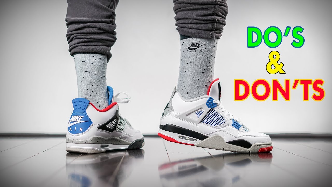 How To Style Air Jordan 4 WHAT THE 