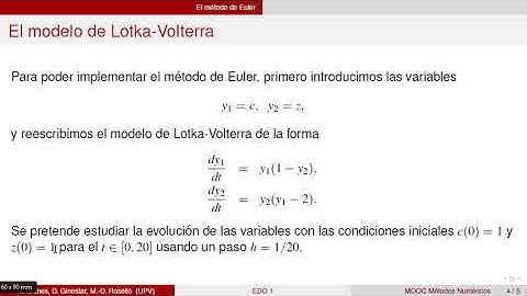 Método de Euler con Octave | 26/35 | UPV