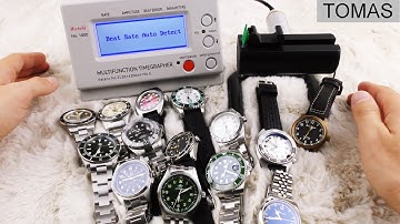 Timegrapher vs free app on the phone? 14 watches tested.