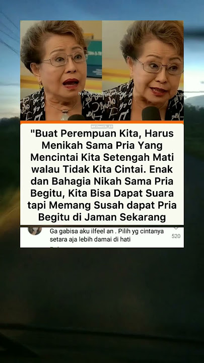 Setuju nggak dengan pendapat ini?