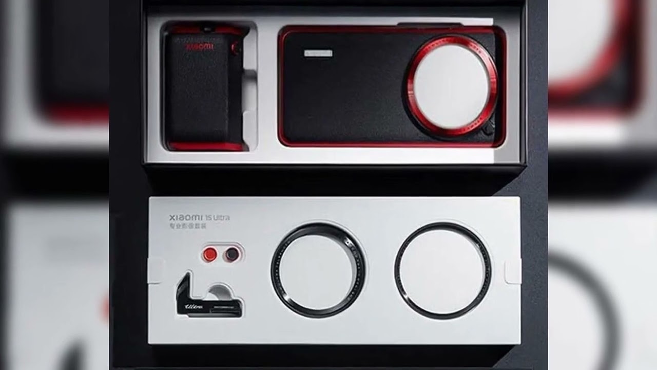 A must-have product! Original Xiaomi 15 Ultra Photography Package Leather Camera Envelope Case For