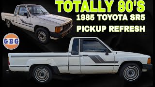 Totally Gen X 80's revival! 1985 Toyota SR5 pickup transformation.... by Grease Belly Garage 312 views 5 months ago 1 hour, 8 minutes