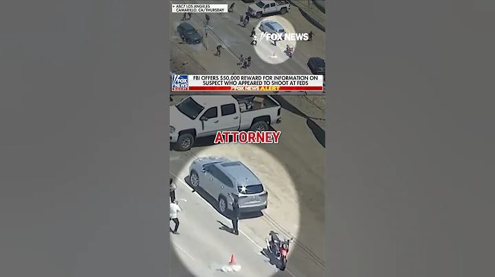 Protester appears to fire at ICE agents in California #foxnews #news #shorts