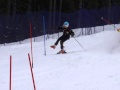 Banff Alpine Racers, Dual slalom race with one ski on training at Norquay, Banff