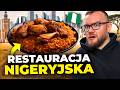 Afrykaskie jedzenie jedyna w polsce nigeryjska restauracja gocinnie coocharz  gastro vlog