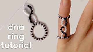 DIY Seed Bead Ring Tutorial: Create Your Own Unique DNA Ring with Seed Beads by Beaded Jewelry Making 724 views 1 year ago 2 minutes, 6 seconds