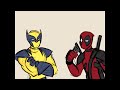 Marvel characters as vines animatic