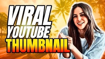 Create VIRAL YouTube Thumbnails That Get 10x More Clicks! #thumbnaildesign #youtubethumbnail