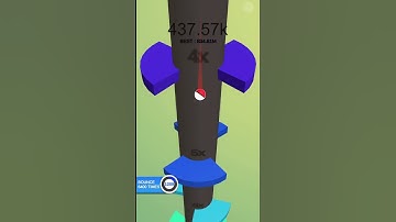 Helix Jump: Level 1878 #helixjump #mobile #shorts